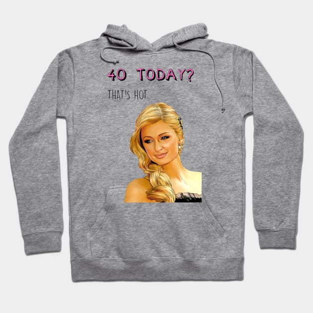 40 PARIS HILTON Hoodie by Poppy and Mabel